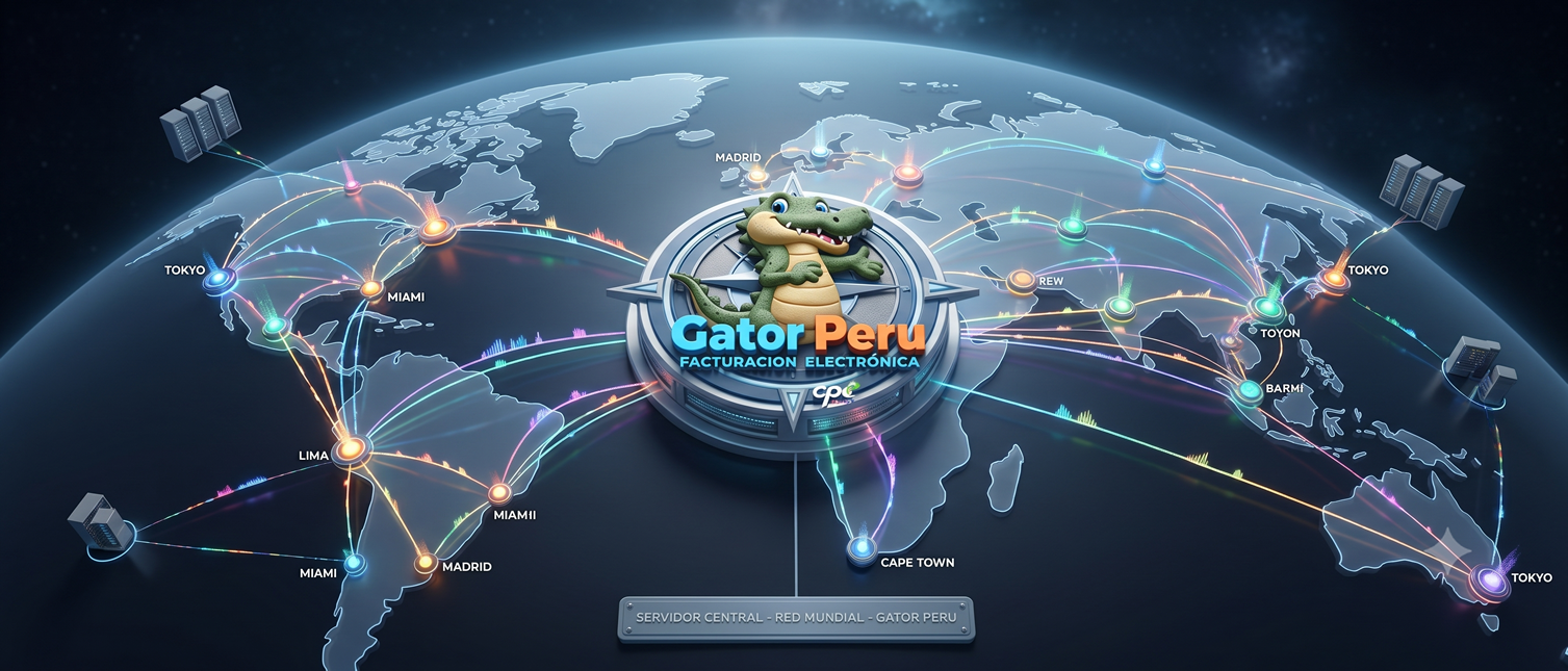 Mapa de cobertura Gator Peru